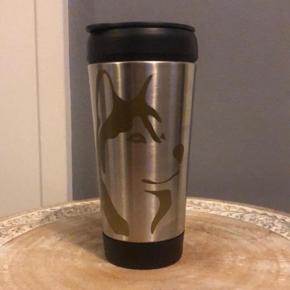 Silver Stainless Steal Coffee Cup